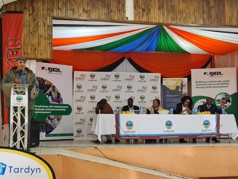 Alfred Nzo Development Agency held a graduation ceremony for local small scale farmers