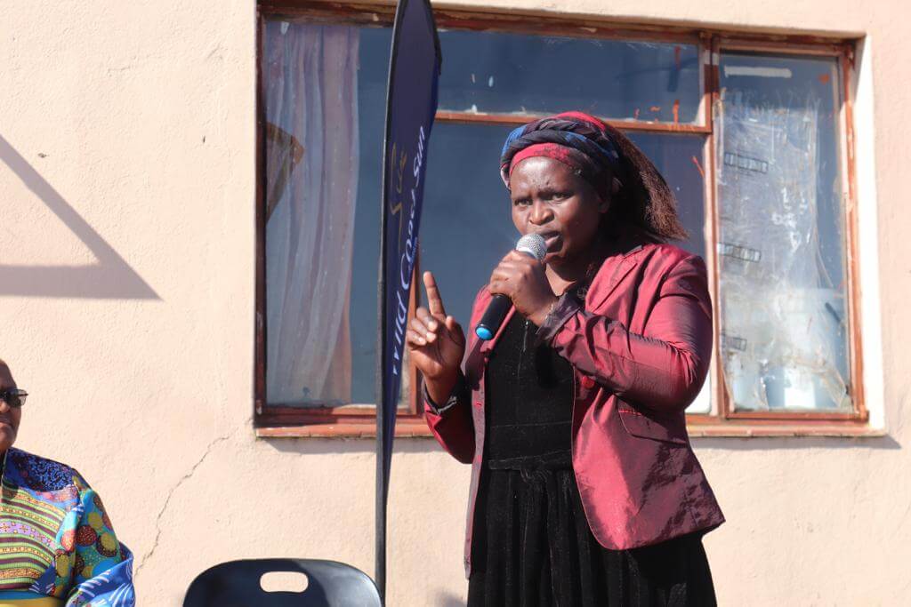 Mrs N. Mzele, the principal of the school