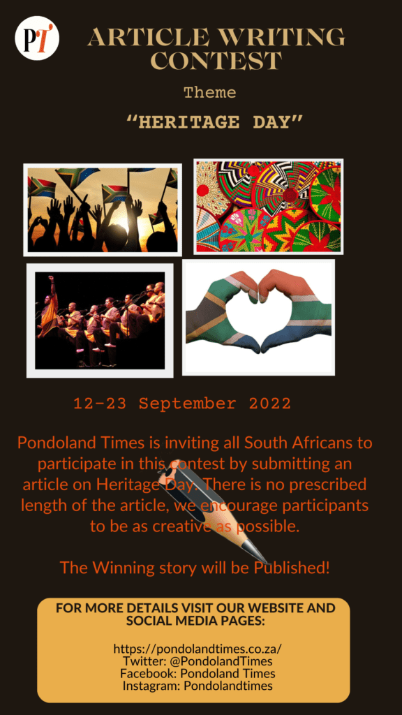 Heritage Day writing competition