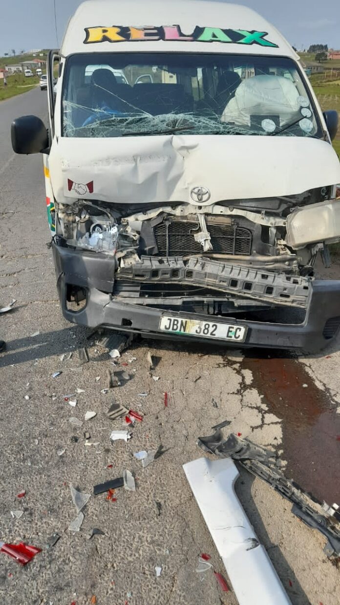 R61 accident caused by potholes