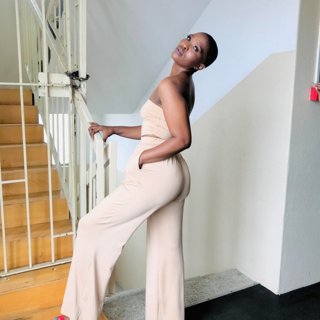 The UNISA student and businesswoman started modeling in 2019 when she came to Durban for her studies, she then participated in a fashion show and competed in a beauty pageant and that’s when she realized that she has passion, and it is also doable. 