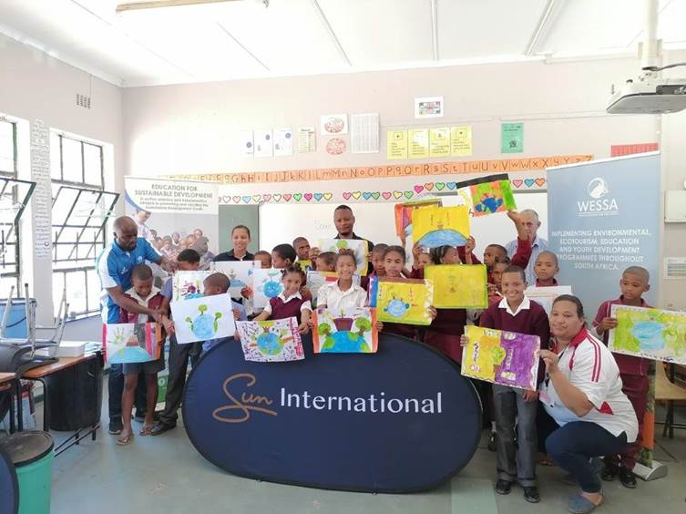 Golden Valley at Bo -Doorn Rivier Primary School celebrating World Efficiency Day