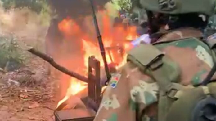 SANDF'S involvement in the burning of deceased bodies in Mozambique