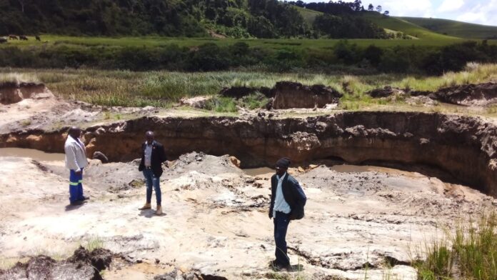 Illegal sand mine in Lusikisiki, kwaRhole village claims lives of two men