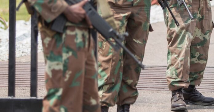 The Eastern Cape Police have arrested a SANDF soldier on charges of murder and attempted murder and burning down homes of more than 100,000 Psj.