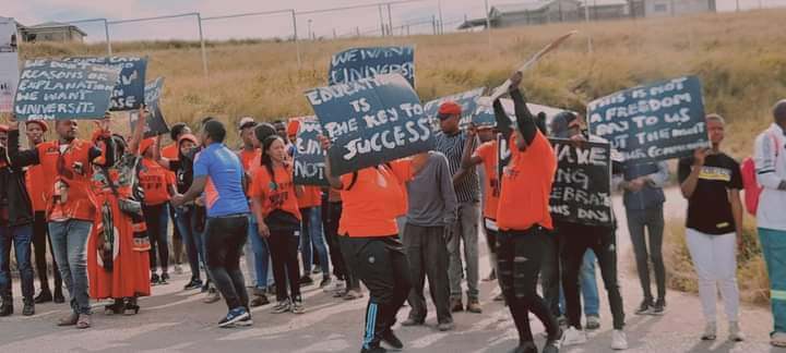 Lusikisiki Youth demands that the Lusikisiki College of Education be turned into a University of Pondoland