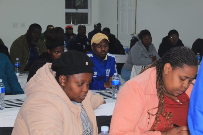 Stake holder’s consultation meeting held on the youth day by the department of Sport Recreation Arts and culture to encourage mass participation in Sport.