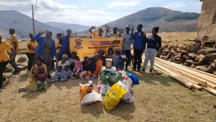 Kaizer Chiefs Mount Ayliff supporters branch CSI initiative in progress