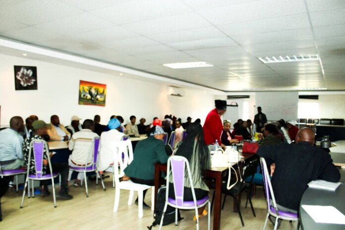 CSVR together with LGBVF hosts a community dialogue to find solutions to the violent crimes in Lusikisiki.