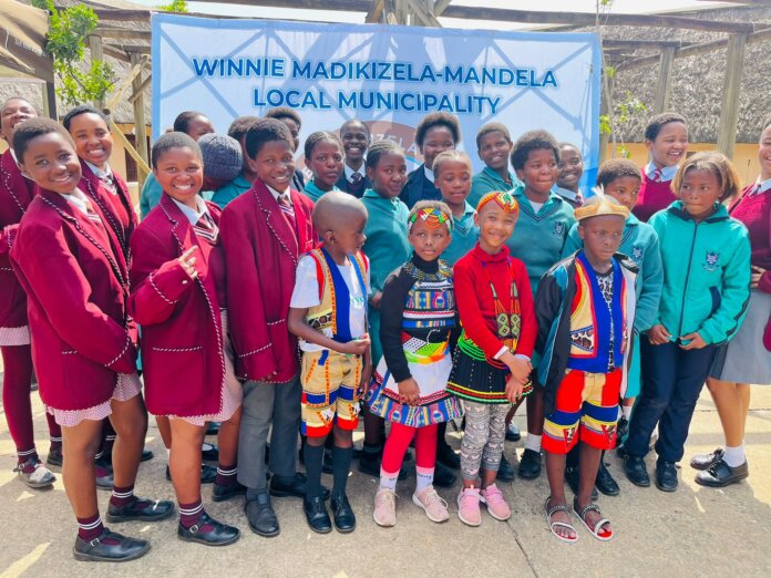 The Winnie Madikizela Mandela Local Municipality celebrates Arbor week