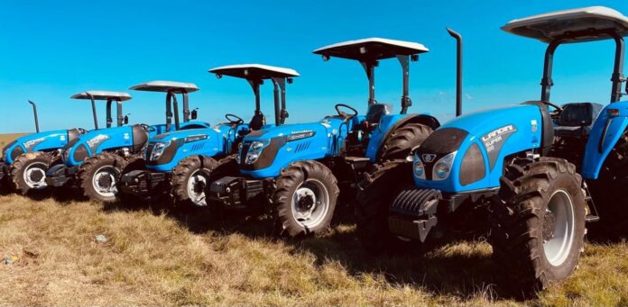 Revolutionizing Farming: Minister and Mayors Equip Dyifani Community with Tractors and Tools