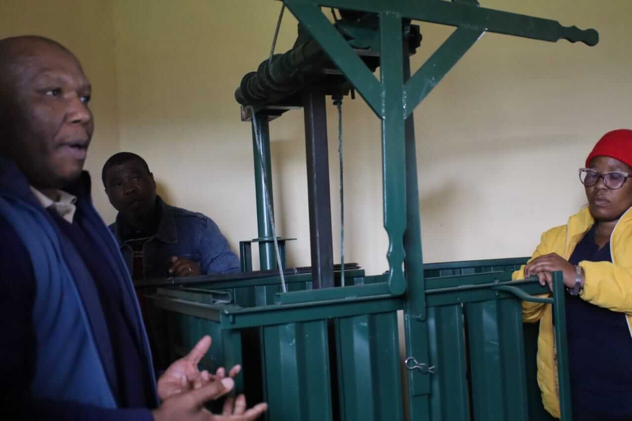 Empowering Mabofu Village: Ntabankulu Local Municipality Donates Wool Presser Machine to Thriving Sisekelo Association