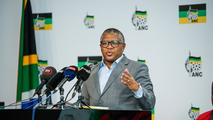 ANC Secretary General Fikile Mbalula Announces Successful Out-of-Court Settlement with Ezulweni Investments for Mutual Benefit