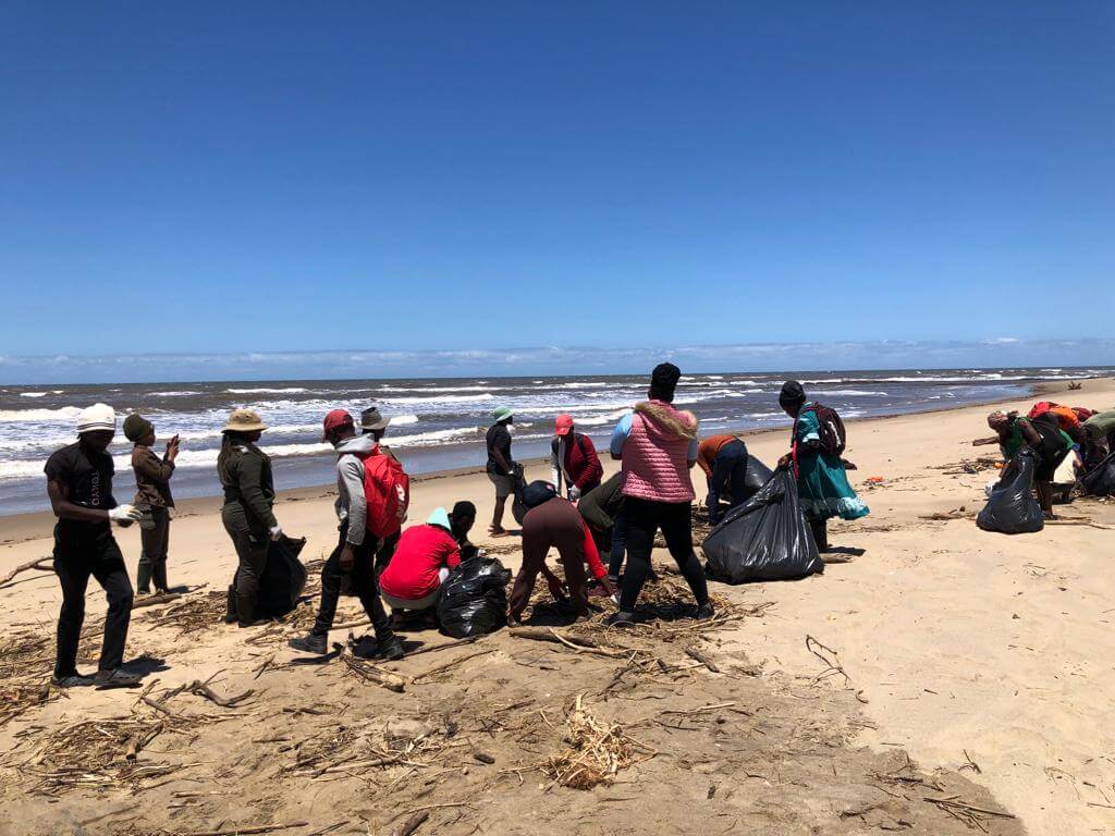 Amadiba's Young Heroes Rocked the Beach Cleanup!