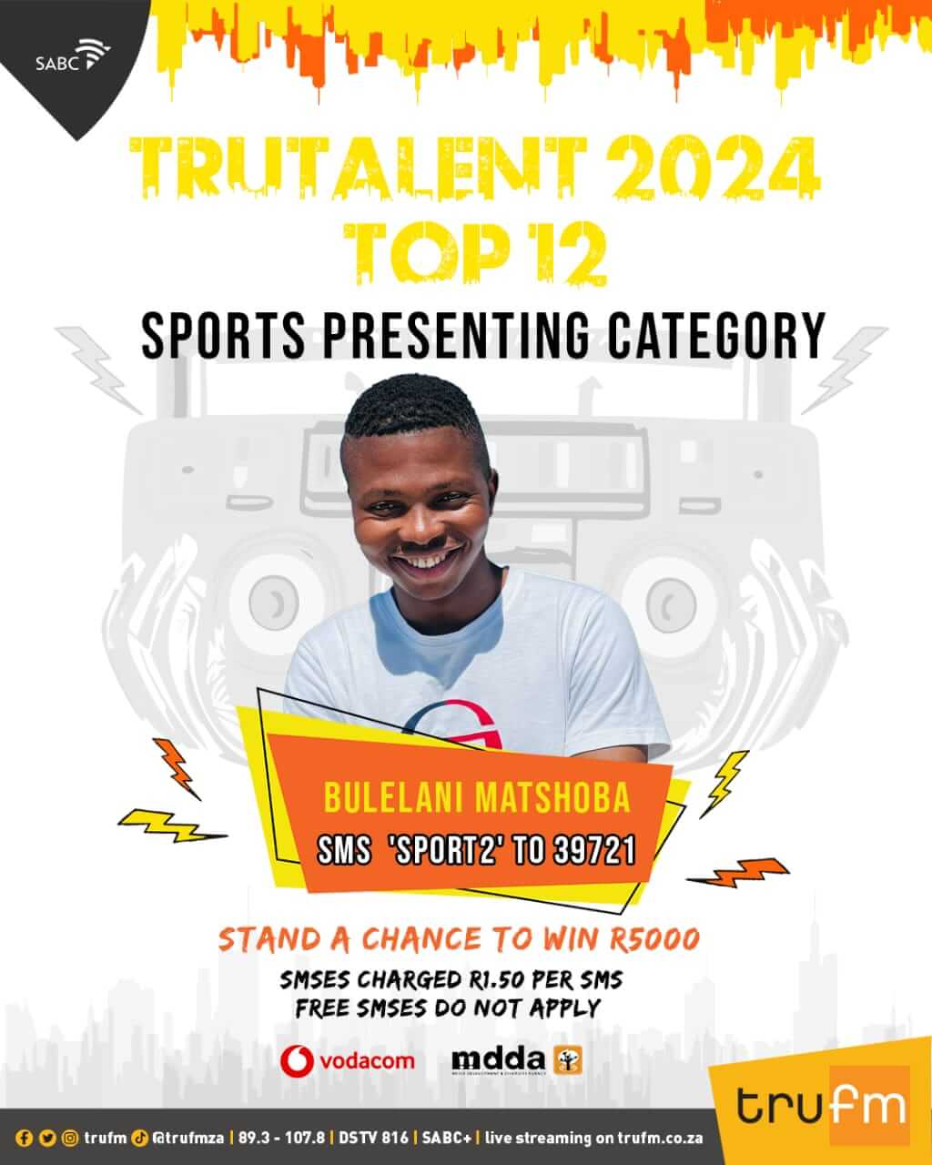 Bulelani Matshoba Seeks Fan Support in Tru FM Presenter Search: A Journey from Mthayise to the Airwaves