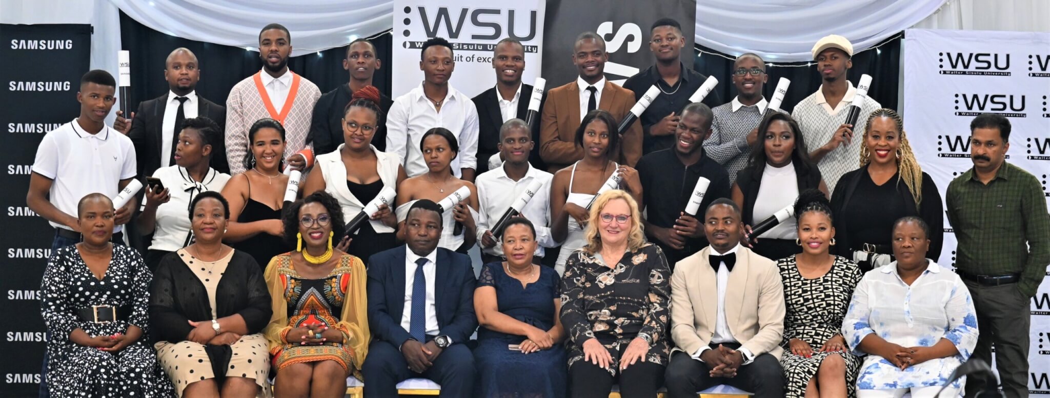 Second Cohort of Students Graduate from WSU-Samsung Innovation Campus