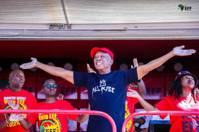 According to the EFF's facebook bio, Economic Freedom Fighters is a Marxist-Leninist Fanonian Economic Emancipation Movement, which fights for the economic rights of all Africans.