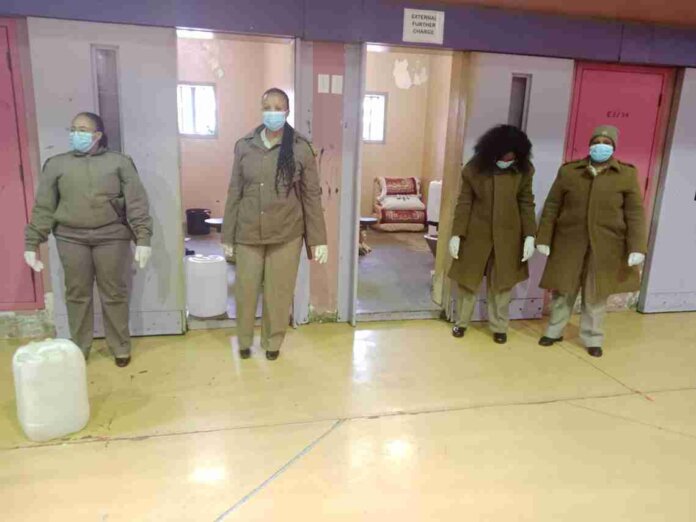 FEMALE CORRECTIONAL OFFICERS LEAD SUCCESSFUL SEARCH OPERATION AT KOKSTAD CORRECTIONAL CENTRE