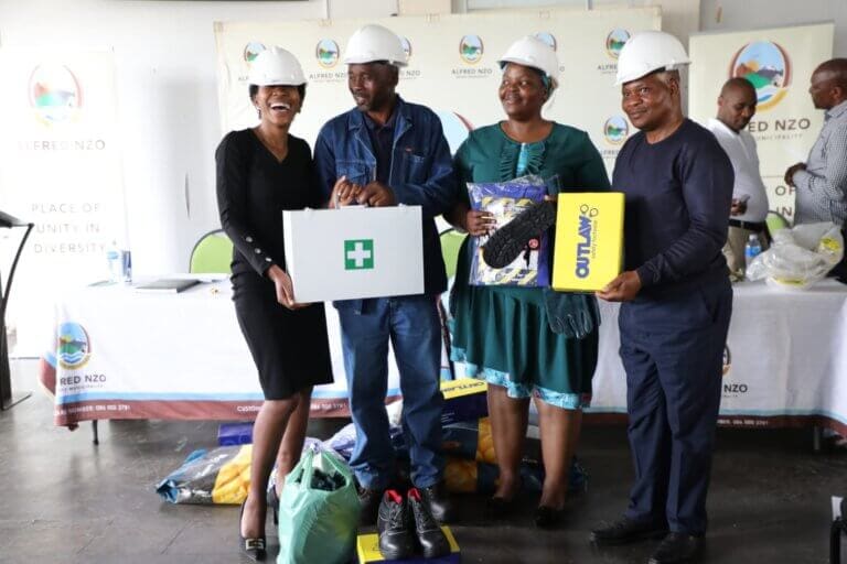 Alfred Nzo District Municipality Hands Over Equipment, Machinery And Commodities To Beneficiaries
