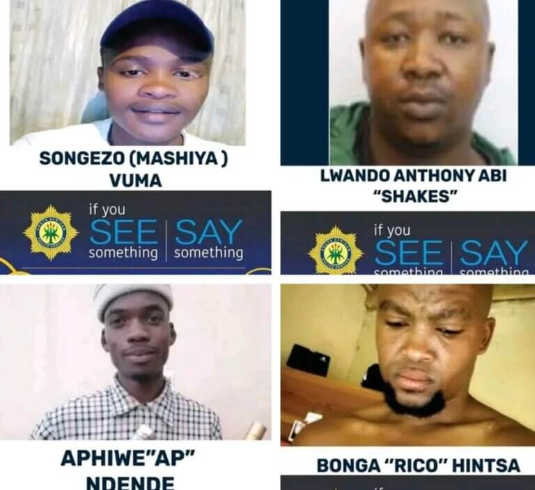 Four Suspects Wanted in Lusikisiki Mass Murders
