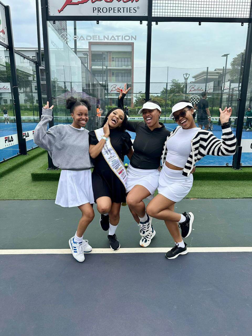 Sibapiwe Hadebe Hosts Successful 'Padel for Cancer' Charity Event in Umhlanga