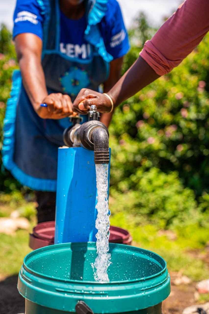 Cwebeni gets a lifeline of water