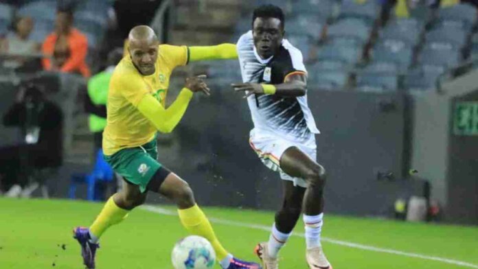 Bafana Bafana Shine in Uganda, Take Top Spot in Group K