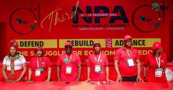 Julius Malema Re-Elected as EFF President Amid Leadership Shakeups