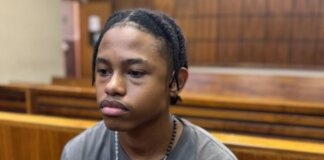 Donelle Mbele appeared in Randburg Court facing two counts of rape Donelle Mbele appeared in Randburg Court facing two counts of rape