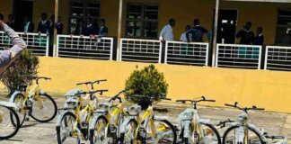 Department of Transport Donates 40 Bicycles to Nongeke S.S.S to Ease Long-Distance Commute for Students