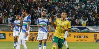 Bafana Bafana Sink Lesotho in Human Rights Day Thriller Bafana Bafana Sink Lesotho in Human Rights Day Thriller