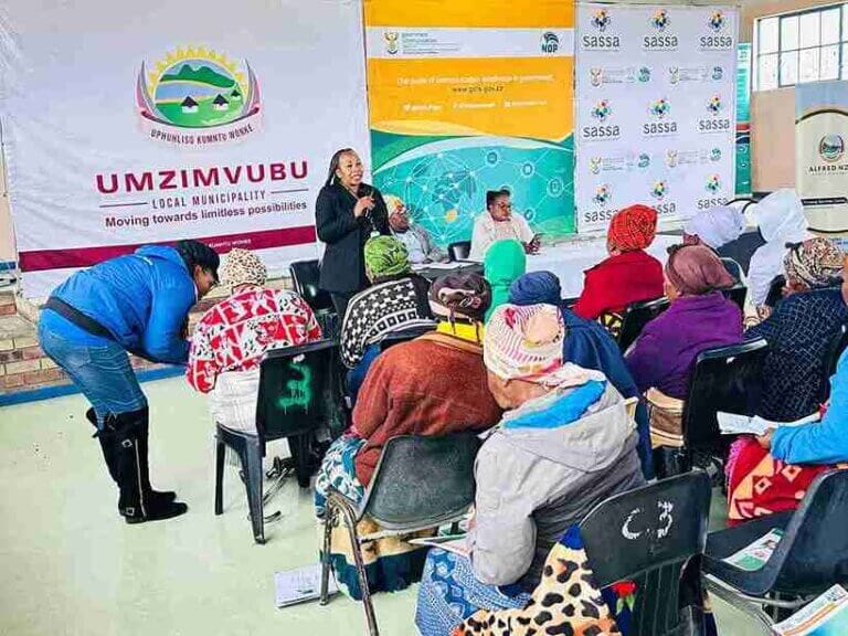 GCIS and SASSA Host Successful Card Swap Education Drive in KwaBhaca