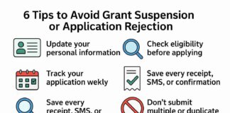 6 Tips to Avoid Grant Suspension or Application Rejection in South Africa 6 Tips to Avoid Grant Suspension or Application Rejection in South Africa