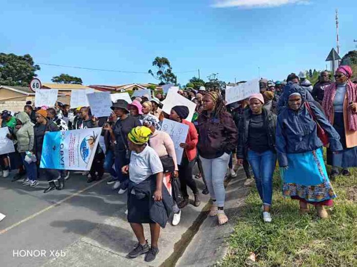 Bizana Community Marches to Mzamba Police Station Over GBV and Neliswa Cele Murder
