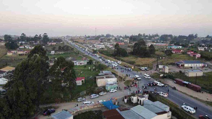 Zikhuba Residents Block Casino Road in Protest Over Electricity Outages