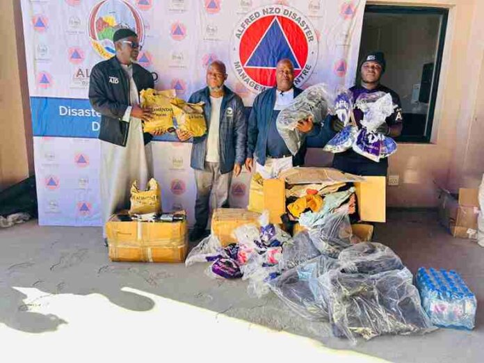 Ashraful Aid Donates Blankets to Disaster Victims in Alfred Nzo District