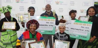 Alfred Nzo Woman Wins Top Farming Award