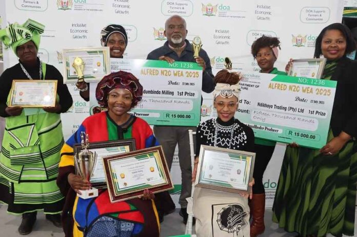 Alfred Nzo Woman Wins Top Farming Award