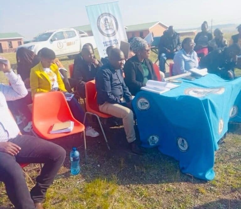 SANRAL in partership with Winnie Madikizela Local Municipality hosted a meeting in Bizana Ward 25.