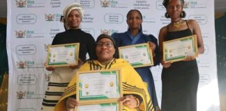 Zanele Matikinca from Mthatha won overall at a local agricultural awards event after taking first place in the best commercial farming category.