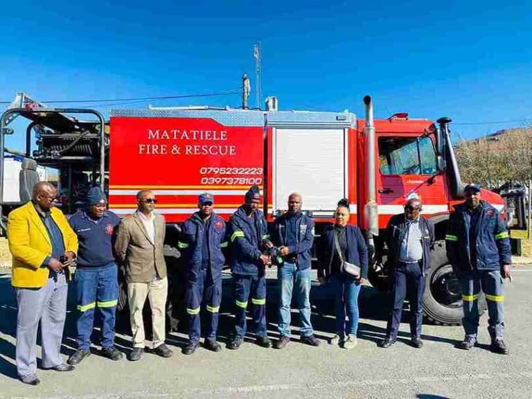 Mayor Stuurman Unveils New Vehicles to Combat Wildfires and Illegal Dumping in Matatiele