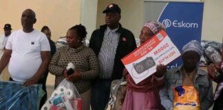 Aid brings relief families tsolo qumbu after recent disasters