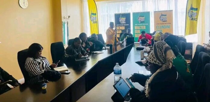 ANC Joe Gqabi region holds first executive meeting after conference
