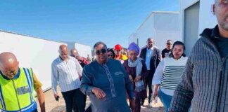 Deputy Ministers Assess Disaster Relief Progress in Mthatha deputy ministers assess disaster relief progress mthatha