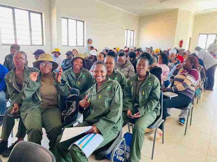 KwaBhaca youth attending GCIS Youth Empowerment Dialogue at Sipilini Community Hall