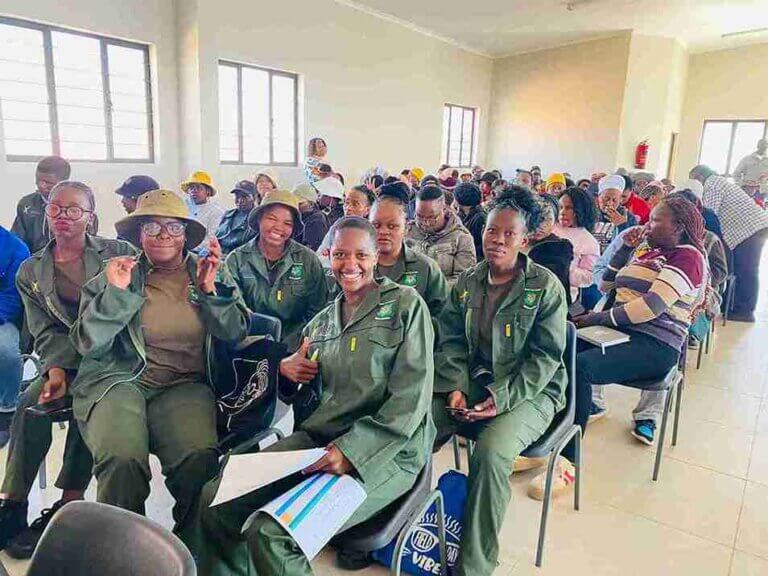 KwaBhaca youth attending GCIS Youth Empowerment Dialogue at Sipilini Community Hall