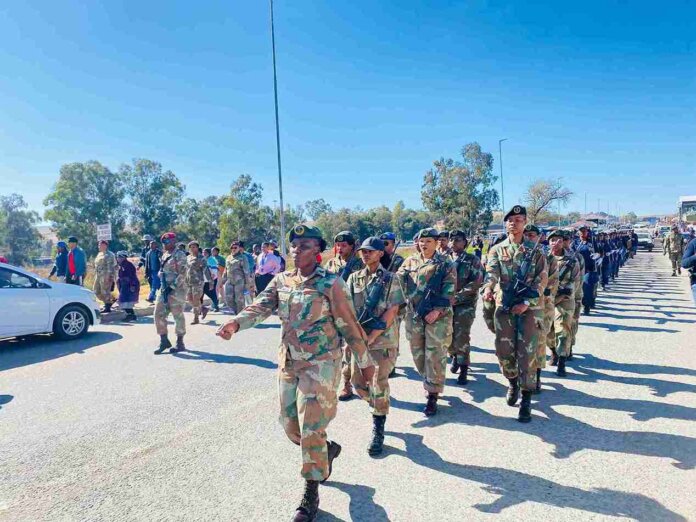 Matatiele Kicks Off Womens Month Women Law Enforcement Parade 1 matatiele kicks off womens month women law enforcement parade 1