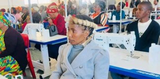 mayor ntabankulu local municipality tsileng sobuthongo has handed over industrial sewing machines 19 beneficiaries from all wards step aimed at building self reliance empowerment community