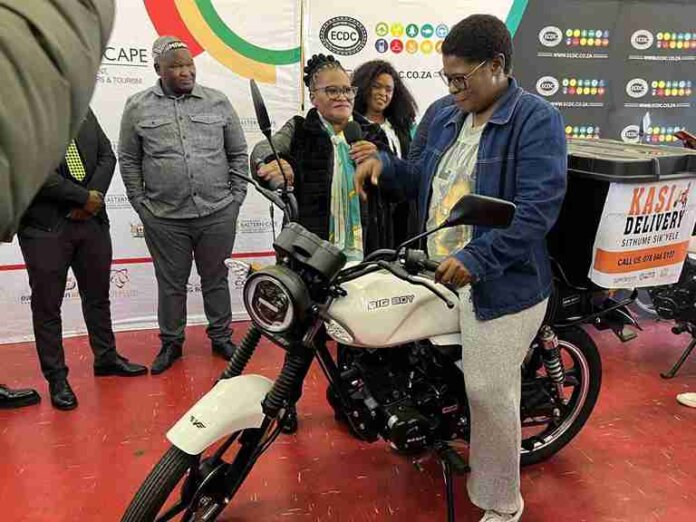 Mec Pieters Hands Over Motorbikes Gqeberha Youth Entrepreneurs Mec pieters hands over motorbikes gqeberha youth entrepreneurs