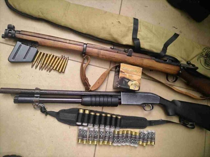 or tambo saps recover six illegal guns one day